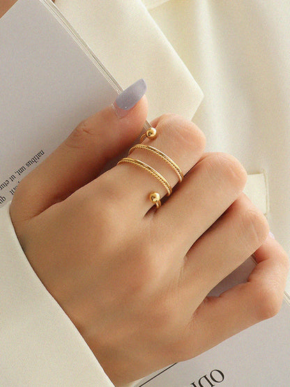 Bague Rotative à Ressort à Double Couche Mamba