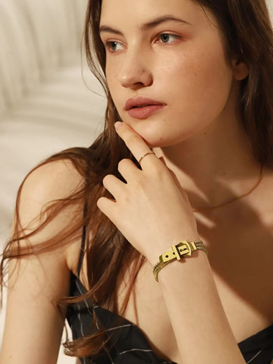 Bracelet Triple Chaîne Unisexe Skye