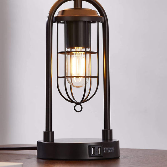 Lampe de table LED Barcelona – Design moderne avec port USB pour un chargement pratique