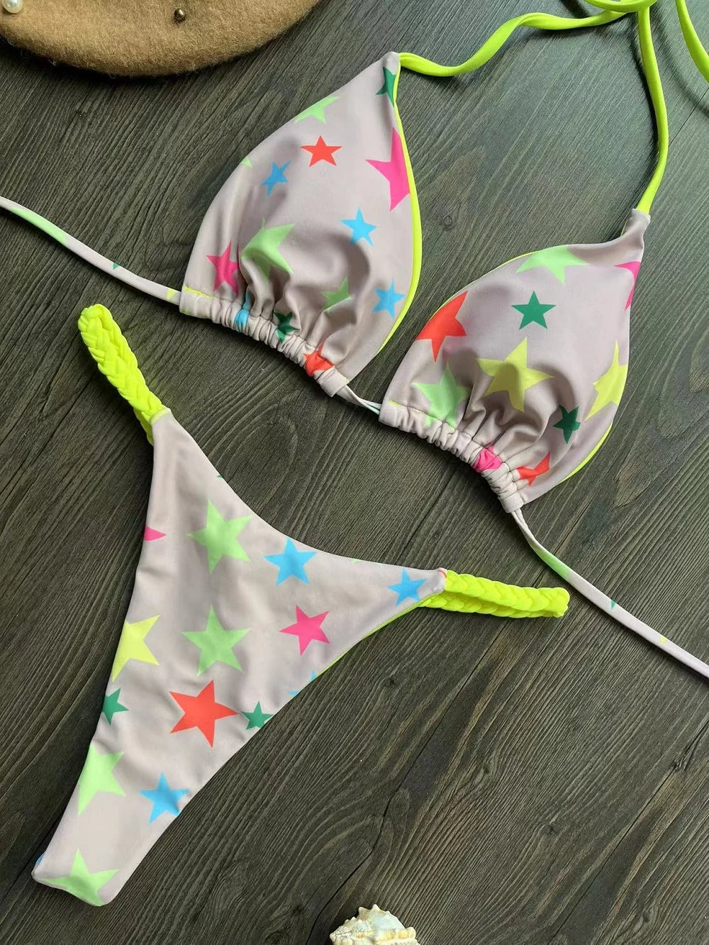 Bikini Triangle Imprimé