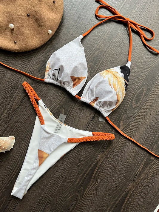 Bikini Triangle Imprimé