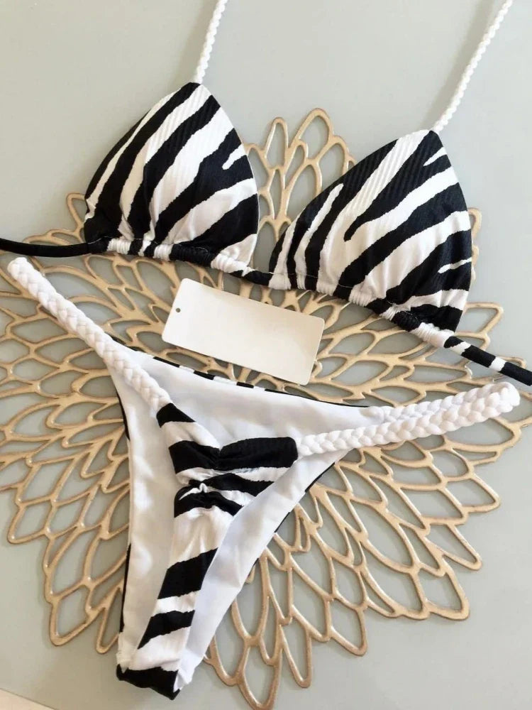 Bikini Triangle Imprimé