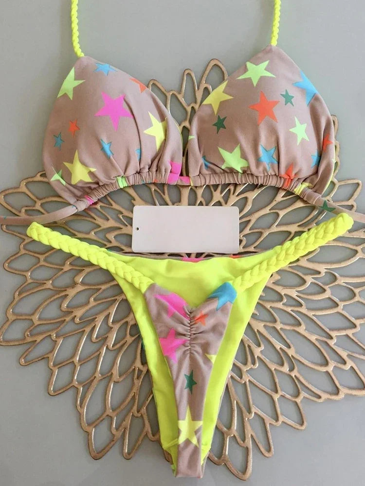 Bikini Triangle Imprimé