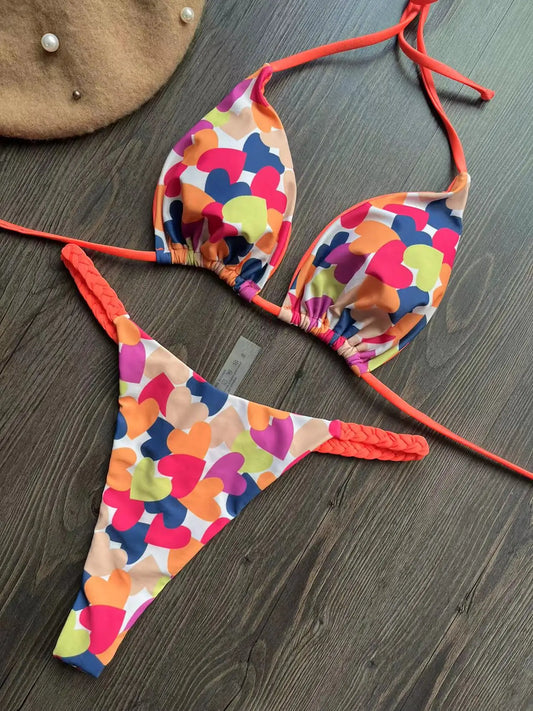 Bikini Triangle Imprimé