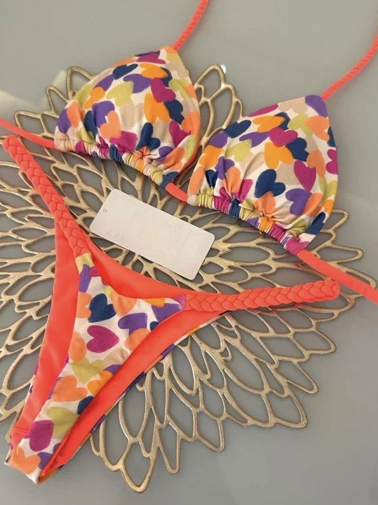 Bikini Triangle Imprimé