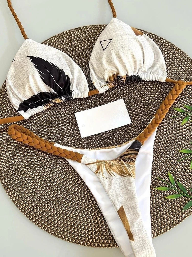 Bikini Triangle Imprimé