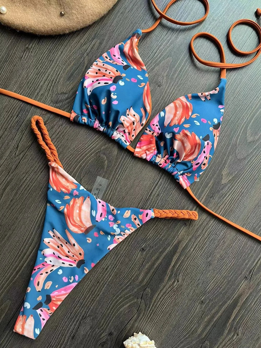 Bikini Triangle Imprimé