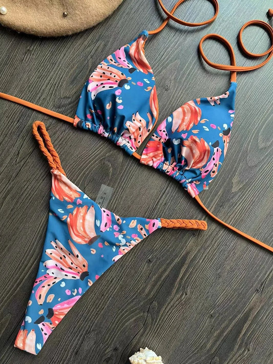 Bikini Triangle Imprimé