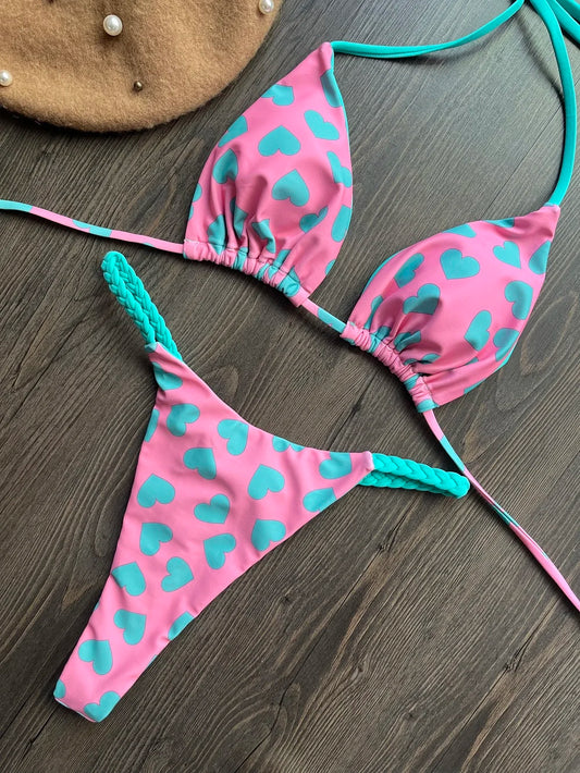 Bikini Triangle Imprimé