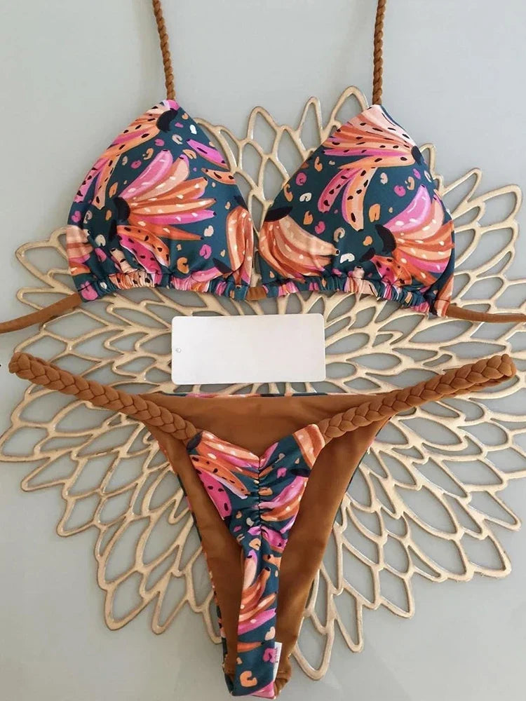 Bikini Triangle Imprimé