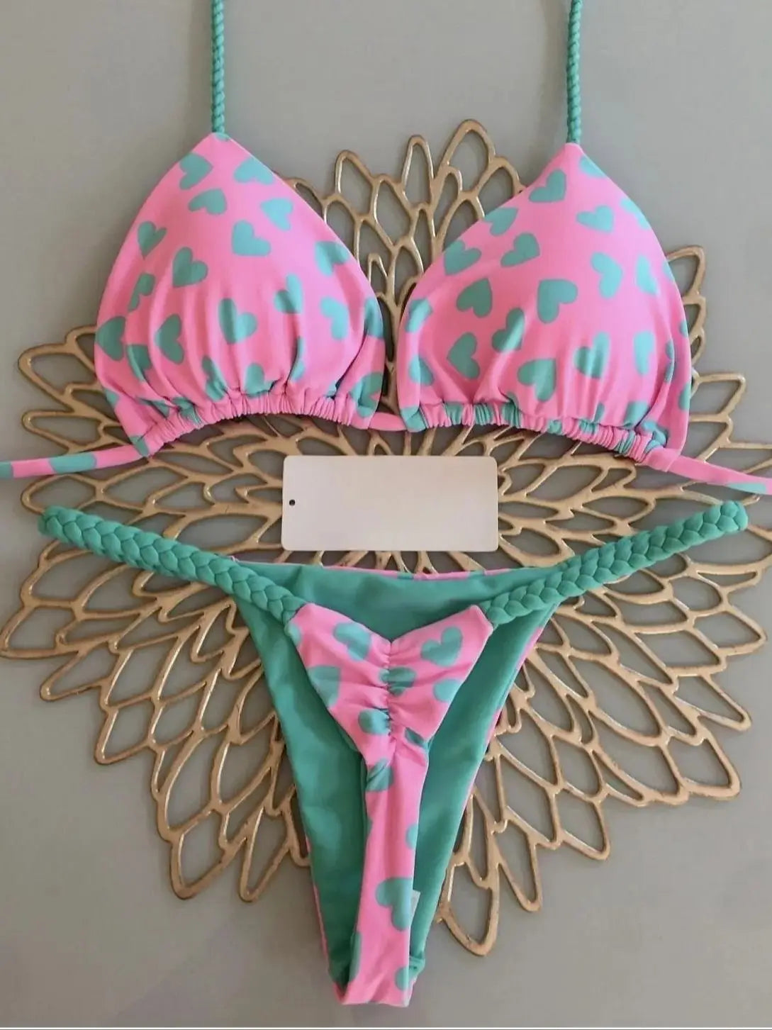 Bikini Triangle Imprimé