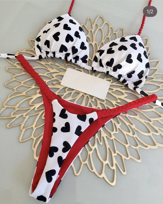 Bikini Triangle Imprimé