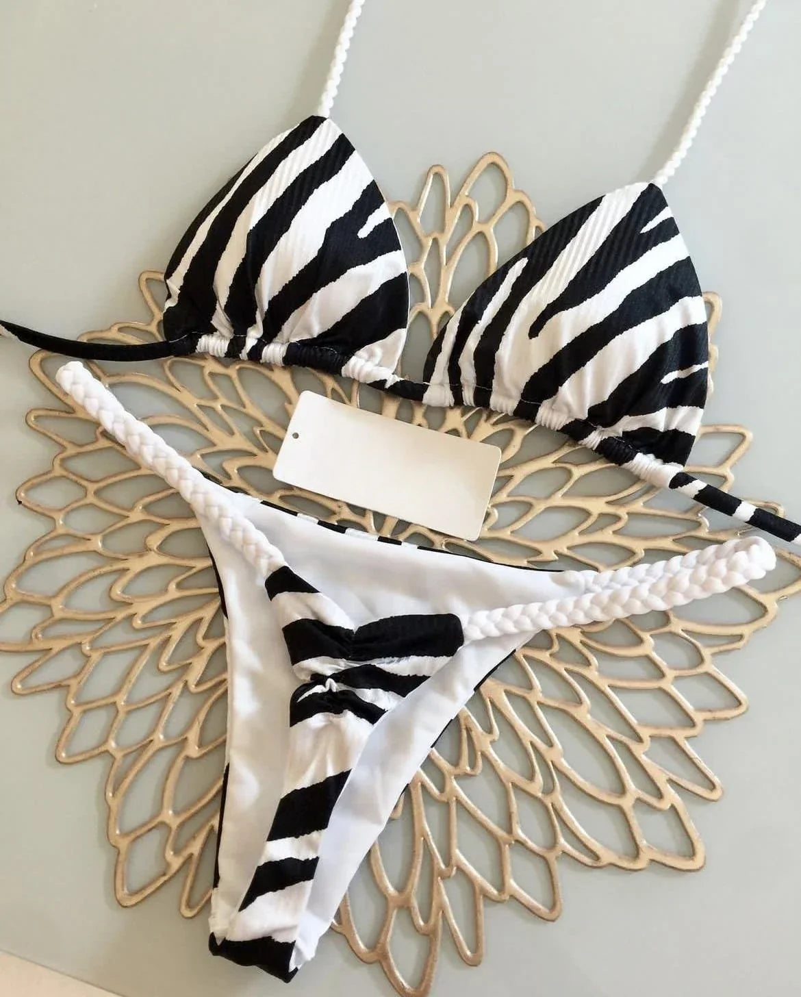 Bikini Triangle Imprimé