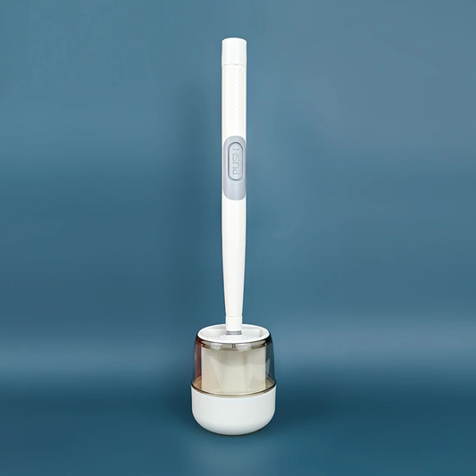 BristleFlex Brosse de Toilette Flexible avec Distributeur de Nettoyant – Nettoyage en Profondeur Sans Effort