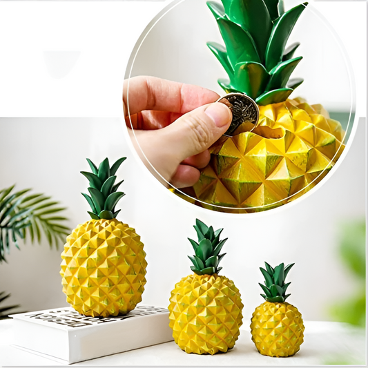 Tirelire Ananas Cash Crop – Solution d'épargne élégante et durable pour votre intérieur
