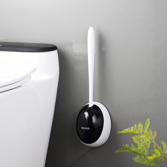 CleanSweep Brosse de Toilette Hygiénique – Flexible, Montage Mural et Facile à Nettoyer