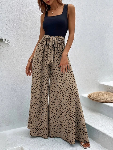 Amélie - Pantalon Large D'Été