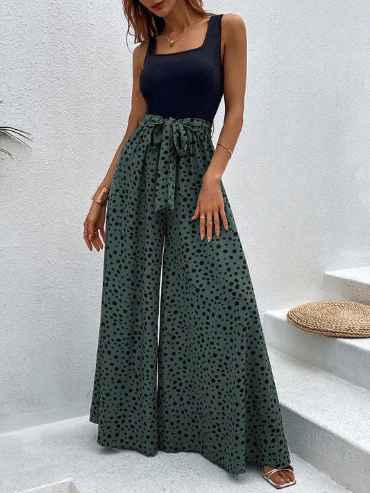 Amélie - Pantalon Large D'Été