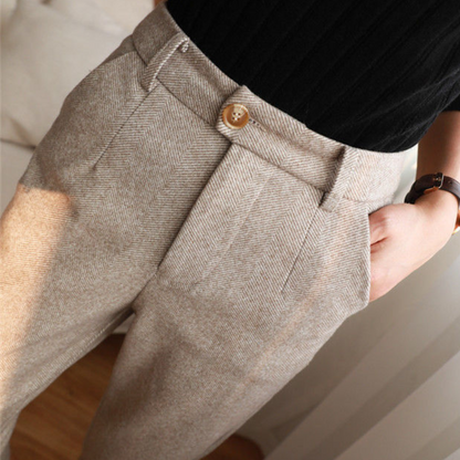 Véronique - Pantalon En Laine Pour Femme