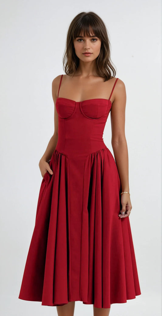 Variant image for Robe d'été Femme | Robe d'été Longue pour Femmes | Élena-49