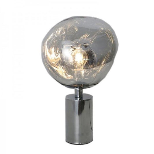 Lampe de table Eva - Design LED futuriste, douille E27, 40W - Lumière d'accent moderne pour la maison et le bureau