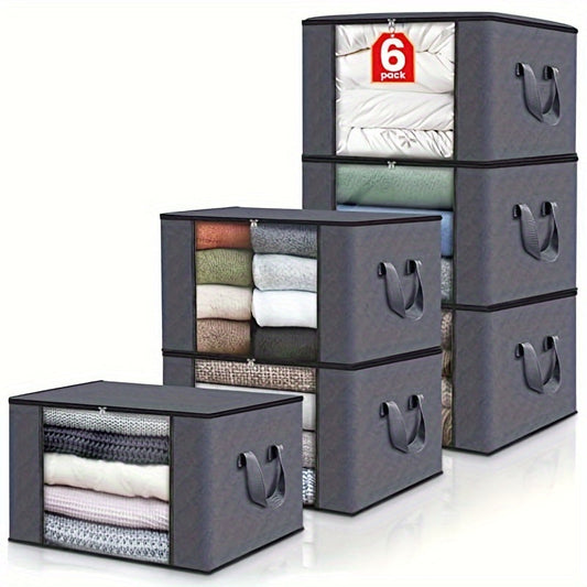 Boîtes de rangement pliables à grande capacité – Idéales pour les vêtements et les couvertures