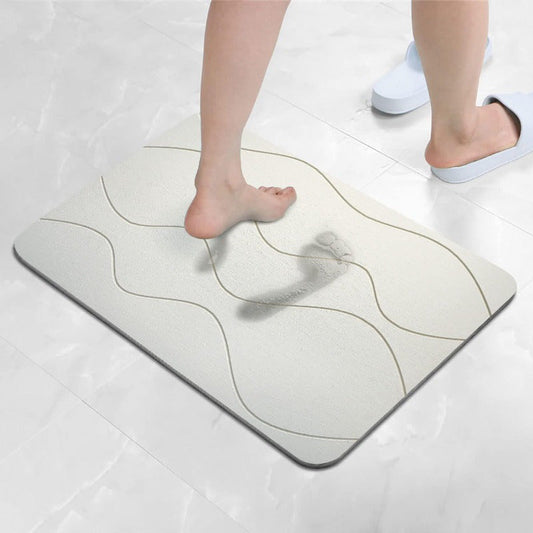 Tapis de Bain Feline Doux – Confort Luxueux & Absorption Rapide de l'Eau avec Design Antidérapant
