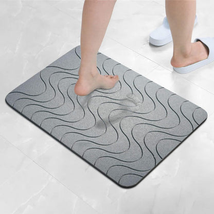 Tapis de Bain Feline Doux – Confort Luxueux & Absorption Rapide de l'Eau avec Design Antidérapant