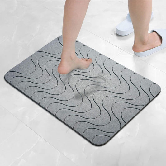 Tapis de Bain Feline Doux – Confort Luxueux & Absorption Rapide de l'Eau avec Design Antidérapant