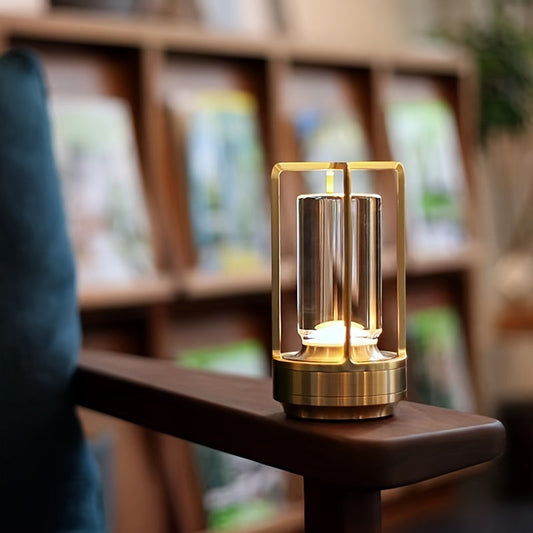 Lampe de table LED Fenna au style japonais – Rechargeable, Éclairage d'ambiance moderne
