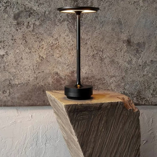 Lampe de table LED Fenna au style japonais – Rechargeable, Éclairage d'ambiance moderne