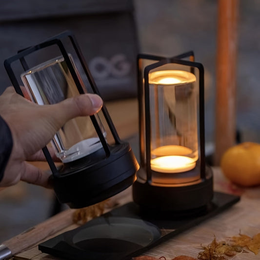 Lampe de table LED Fenna au style japonais – Rechargeable, Éclairage d'ambiance moderne