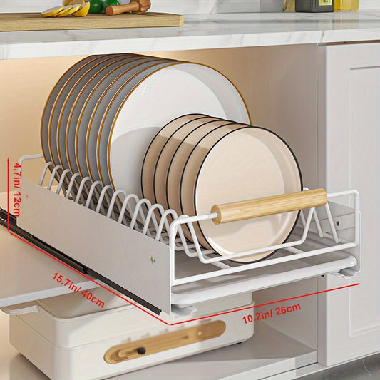Organisateur de Placard Extensible Fleur – Solution de Rangement Intelligente pour Ustensiles de Cuisine
