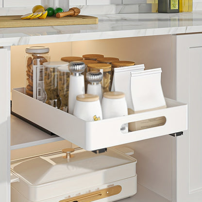Organisateur de Placard Extensible Fleur – Solution de Rangement Intelligente pour Ustensiles de Cuisine