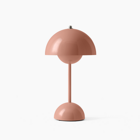 Lampe de table LED Fleur - Design sans fil élégant, Style iconique des années 60, Lumière dimmable, Décoration intérieure moderne