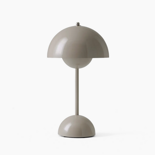 Lampe de table LED Fleur - Design sans fil élégant, Style iconique des années 60, Lumière dimmable, Décoration intérieure moderne