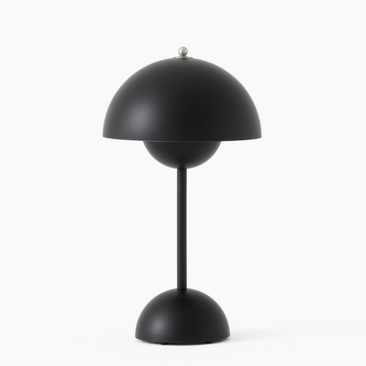 Lampe de table LED Fleur - Design sans fil élégant, Style iconique des années 60, Lumière dimmable, Décoration intérieure moderne