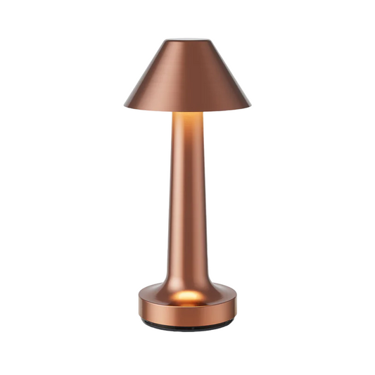 Lampe de Table Moderne Geraldine - Élégante Lampe LED Dimmable, 3 Niveaux de Luminosité, Idéale pour la Maison & la Restauration