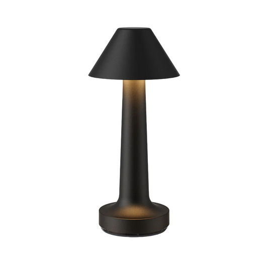Lampe de Table Moderne Geraldine - Élégante Lampe LED Dimmable, 3 Niveaux de Luminosité, Idéale pour la Maison & la Restauration