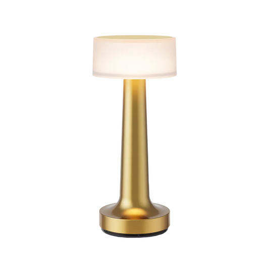 Lampe de Table Moderne Geraldine - Élégante Lampe LED Dimmable, 3 Niveaux de Luminosité, Idéale pour la Maison & la Restauration