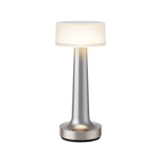 Lampe de Table Moderne Geraldine - Élégante Lampe LED Dimmable, 3 Niveaux de Luminosité, Idéale pour la Maison & la Restauration