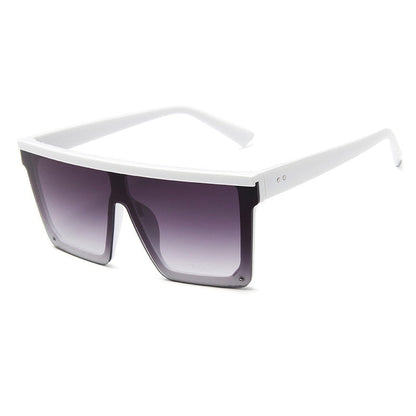 Lunettes de soleil classiques à miroir carré