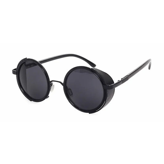 Lunettes de soleil rondes teintées rétro