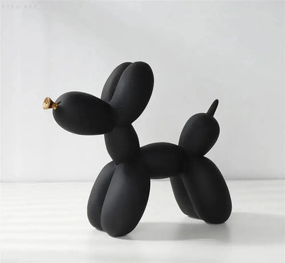 Haku Chien en Ballon - Statue moderne décorative pour la maison ou le bureau
