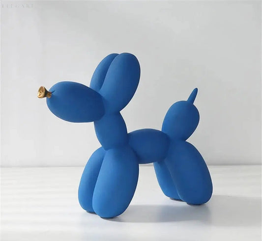 Haku Chien en Ballon - Statue moderne décorative pour la maison ou le bureau