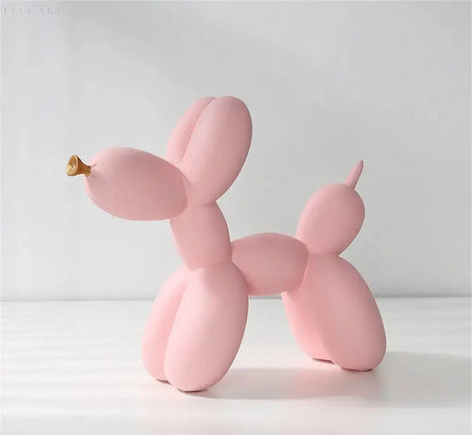 Haku Chien en Ballon - Statue moderne décorative pour la maison ou le bureau