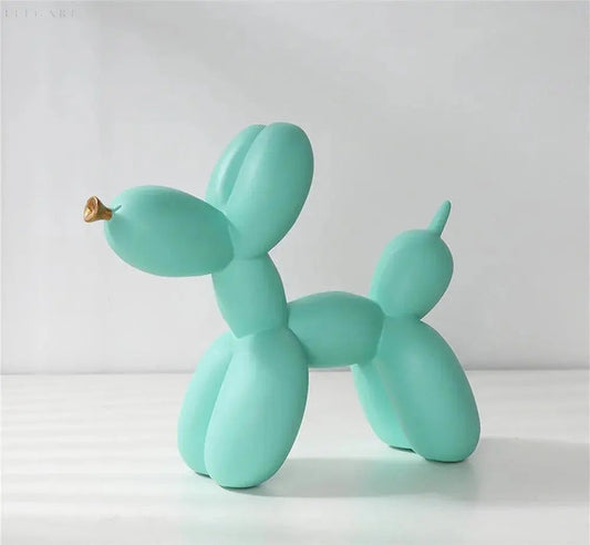 Haku Chien en Ballon - Statue moderne décorative pour la maison ou le bureau