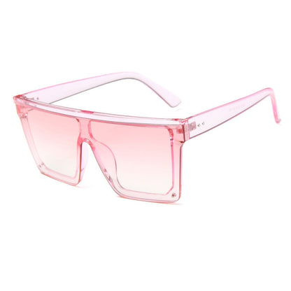 Lunettes de soleil classiques à miroir carré