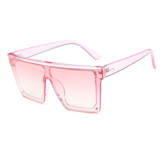 Lunettes de soleil classiques à miroir carré