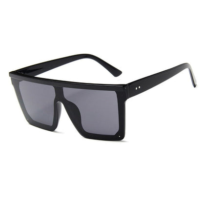 Lunettes de soleil classiques à miroir carré